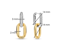 Boucles d'oreilles Ti Sento Milano Femme in Argent Zircone 7831ZY - 7831ZY